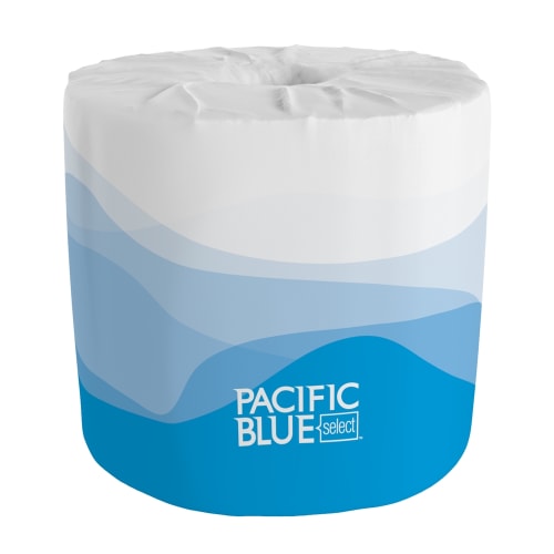 Pacific Blue Select Standard Roll Embossed 2-Ply Toilet Paper, 80 Rolls